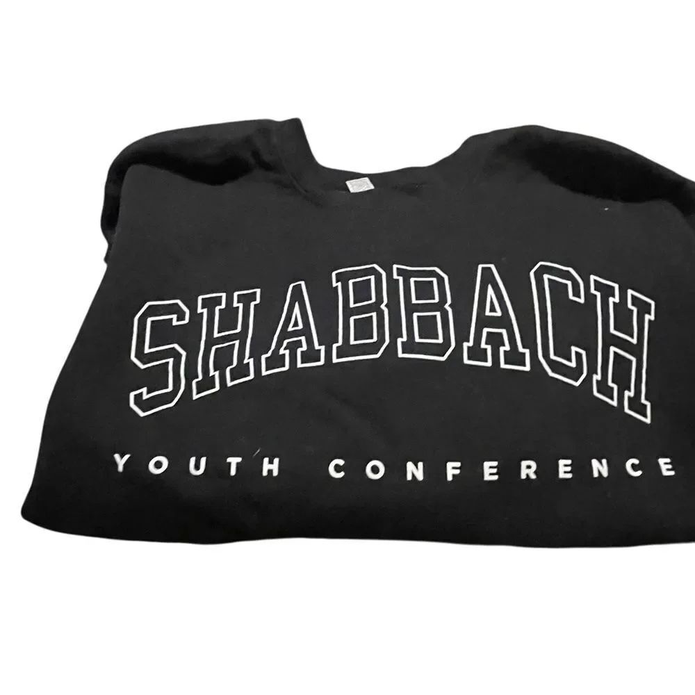 Shabbach youth Conference Black adult size small  Shirt